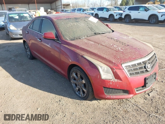 2014 Cadillac ATS Standard AWD z VIN 1G6AG5RX1E0166213, wystawiony jako IAAI lot #42025236 z przebiegiem 110 061 mil mil oraz . Historia ofert i sprzedaży dostępna na DreamBid. Obrazek 1.