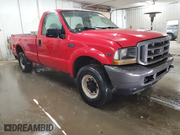 2004 Ford F-250 with VIN 1FTNF21S34EA70410, listed as a Copart auction lot 76606214 with Not provided miles and Salvage title. Bid and sale history available at DreamBid. Image 4.