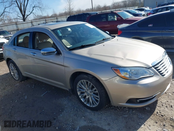 2013 Chrysler 200 Limited with VIN 1C3CCBCG7DN574679, listed as a IAAI auction lot 41863682 with 146,712 mi miles and . Bid and sale history available at carsss.com. Image 1.