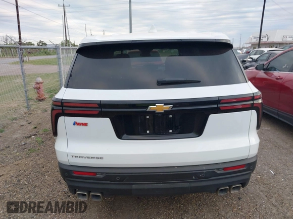 2024 Chevrolet Traverse FWD LS with VIN 1GNEREKS9RJ235213, listed as a IAAI auction lot 41967916 with 13,668 mi miles and . Bid and sale history available at DreamBid. Image 16.