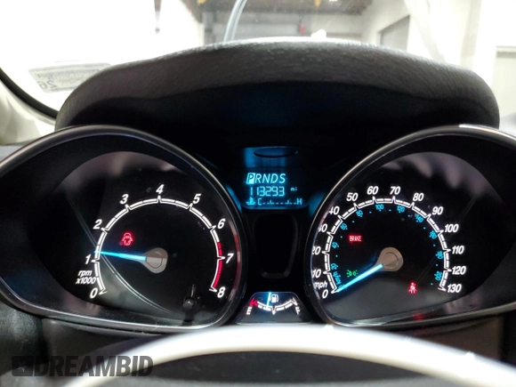 2016 Ford Fiesta SE with VIN 3FADP4BJ7GM163087, listed as a Copart auction lot 55269915 with 113,293 mi miles and Salvage Title. Bid and sale history available at DreamBid. Image 9.