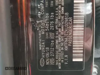 2019 Genesis G80 3.8L с VIN KMTFN4JE2KU309818, выставлен на аукционе Copart как лот 61427155 с пробегом 33 413 миль миль и На запчасти • Non repairable. История ставок и продаж доступна на DreamBid. Изображение 12.