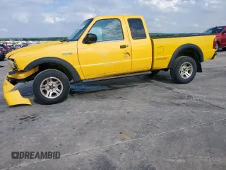 2002 Ford Ranger XL Fleet with VIN 1FTYR44U62PA55186, listed as a Copart auction lot 54696615 with 238,812 mi miles and Salvage title. Bid and sale history available at DreamBid. Image 1.