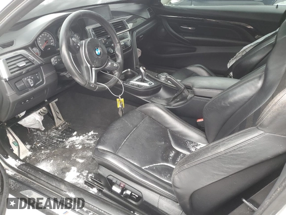 2016 BMW M4 with VIN WBS3R9C56GK335608, listed as a Copart auction lot 59653015 with 71,785 mi miles and Non repairable. Bid and sale history available at DreamBid. Image 7.