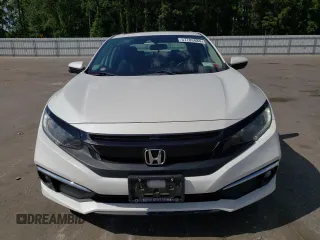 2019 Honda Civic Sedan EX with VIN 19XFC1F39KE210972, listed as a Copart auction lot 57703884 with 76,664 mi miles and Non Repairable. Bid and sale history available at carsss.com. Image 5.