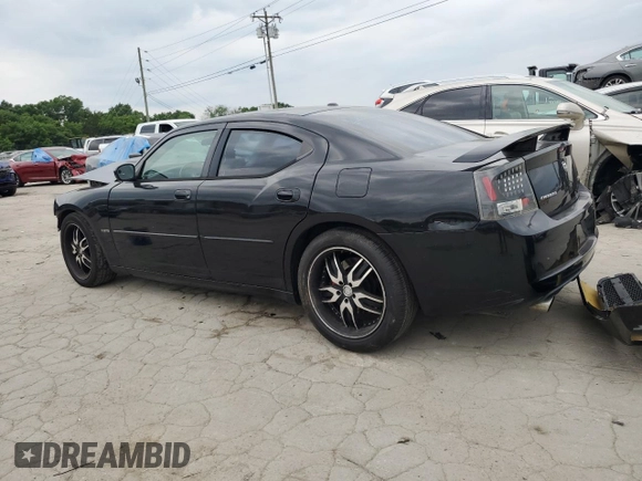 2007 Dodge Charger SRT-8 with VIN 2B3KA73W17H787515, listed as a Copart auction lot 55946524 with 133,295 mi miles and Salvage Title. Bid and sale history available at carsss.com. Image 2.