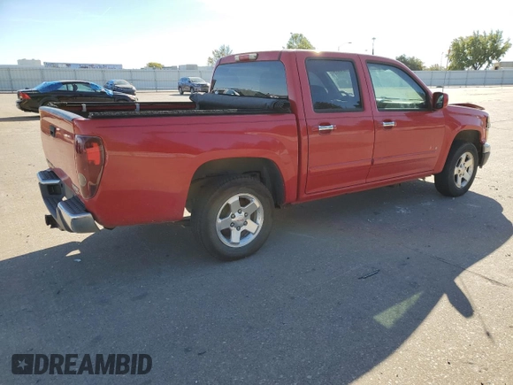 2009 GMC Canyon SLE2 with VIN 1GTCS13E898110376, listed as a Copart auction lot 76249874 with 107,503 mi miles and Salvage Title. Bid and sale history available at carsss.com. Image 3.