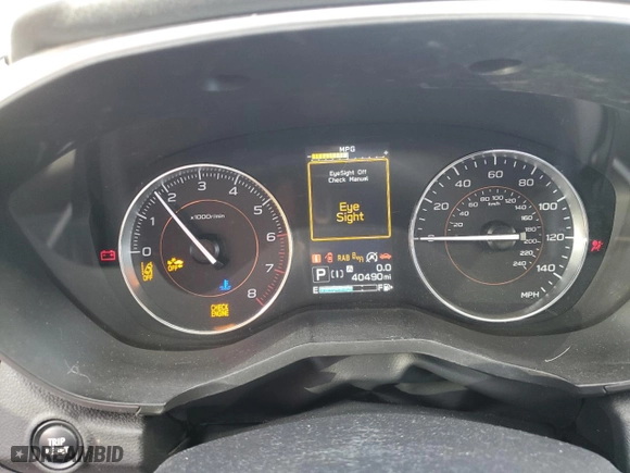 2021 Subaru Crosstrek Limited with VIN JF2GTHNC1MH248600, listed as a Copart auction lot 51972595 with 40,490 mi miles and Salvage Title. Bid and sale history available at carsss.com. Image 9.