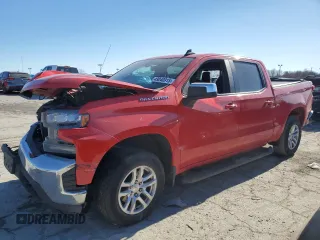 2020 Chevrolet Silverado 1500 LT with VIN 3GCUYDED1LG245922, listed as a Copart auction lot 43040915 with Not Provided miles and Salvage Title. Bid and sale history available at DreamBid. Image 1.