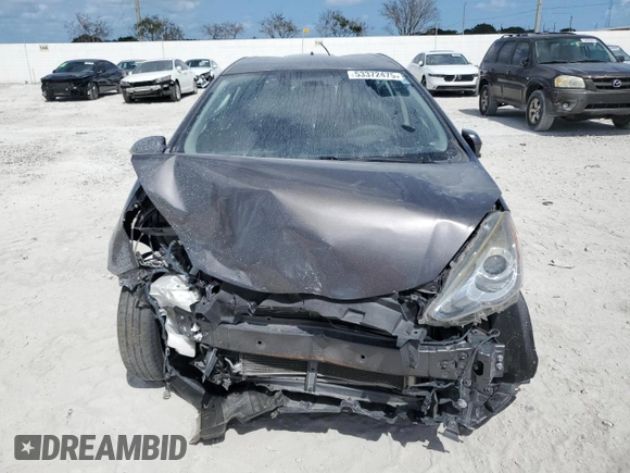 2015 Toyota Prius One with VIN JTDKDTB36F1100354, listed as a Copart auction lot 53372475 with 90,415 mi miles and Non Repairable. Bid and sale history available at carsss.com. Image 5.