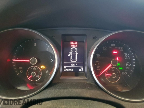 2014 Volkswagen Jetta TDI w/Sunroof & Nav with VIN 3VWPL7AJ6EM616275, listed as a Copart auction lot 55325815 with 220,259 mi miles and Clean title. Bid and sale history available at DreamBid. Image 9.