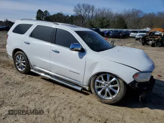 2019 Dodge Durango Citadel with VIN 1C4SDHET4KC806357, listed as a Copart auction lot 47949315 with 124,531 mi miles and Salvage Title. Bid and sale history available at carsss.com. Image 4.