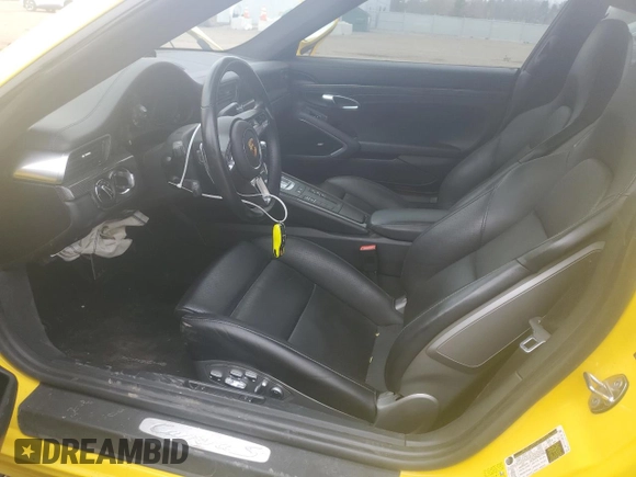 2018 Porsche 911 Carrera S with VIN WP0AB2A99JS123261, listed as a Copart auction lot 51042945 with 19,741 mi miles and Salvage Title. Bid and sale history available at carsss.com. Image 7.