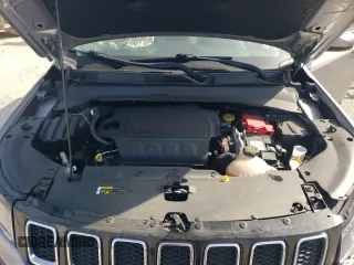 2020 Jeep Compass Latitude with VIN 3C4NJCBB1LT224419, listed as a Copart auction lot 53473975 with 81,002 mi miles and Salvage title. Bid and sale history available at DreamBid. Image 12.