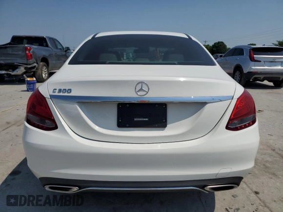 2018 Mercedes-Benz C 300 with VIN 55SWF4JB5JU265224, listed as a Copart auction lot 59211475 with 56,119 mi miles and Clean title. Bid and sale history available at DreamBid. Image 6.