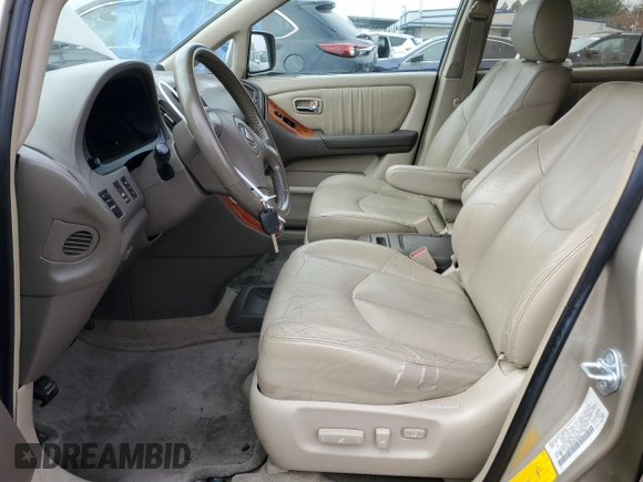 2003 Lexus RX 300 with VIN JTJGF10U230159464, listed as a Copart auction lot 84564464 with 138,191 mi miles and Clean Title. Bid and sale history available at carsss.com. Image 7.