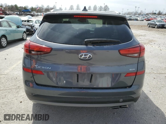 2019 Hyundai Tucson Ultimate with VIN KM8J3CAL8KU901663, listed as a Copart auction lot 48949345 with 84,062 mi miles and Salvage Title. Bid and sale history available at carsss.com. Image 6.