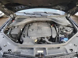 2016 Mercedes-Benz GLE 350 with VIN 4JGDA5HB0GA736602, listed as a Copart auction lot 42185875 with 124,002 mi miles and Salvage title. Bid and sale history available at DreamBid. Image 12.