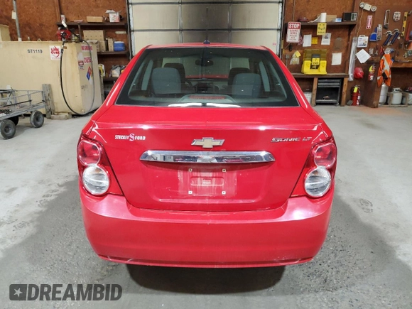 2012 Chevrolet Sonic LT z VIN 1G1JC5SH3C4140111, wystawiony jako Copart lot #57206595 z przebiegiem 126 223 mil mil oraz Szkoda całkowita • Salvage title. Historia ofert i sprzedaży dostępna na DreamBid. Obrazek 6.