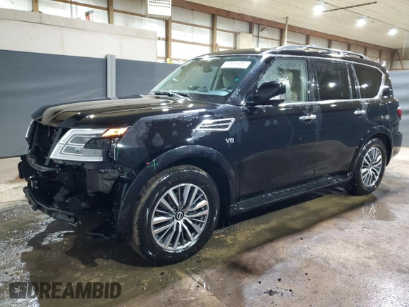 2022 Nissan Armada SL with VIN JN8AY2BA8N9393851, listed as a Copart auction lot 47651685 with 60,213 mi miles and Clean Title. Bid and sale history available at carsss.com. Image 1.