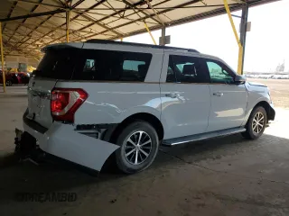 2019 Ford Expedition Max XLT with VIN 1FMJK1JT0KEA29870, listed as a Copart auction lot 57326365 with 92,604 mi miles and Salvage title. Bid and sale history available at DreamBid. Image 3.