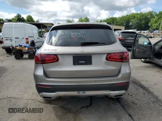 2020 Mercedes-Benz GLC 300 with VIN W1N0G8DB0LF809014, listed as a Copart auction lot 63771045 with 54,110 mi miles and Salvage title. Bid and sale history available at DreamBid. Image 6.