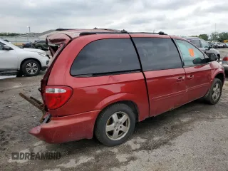 2005 Dodge Caravan SXT with VIN 2D4GP44L05R480918, listed as a Copart auction lot 58523645 with 212,535 mi miles and Salvage title. Bid and sale history available at DreamBid. Image 3.