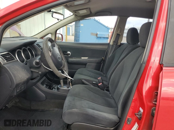 2010 Nissan Versa 1.8 SL with VIN 3N1BC1CP7AL447317, listed as a Copart auction lot 51685555 with 145,147 mi miles and Salvage Title. Bid and sale history available at carsss.com. Image 7.