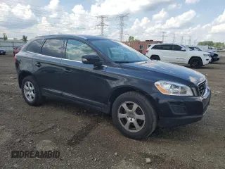 2012 Volvo XC60 PZEV with VIN YV4940DZ4C2302482, listed as a Copart auction lot 61491205 with 92,967 mi miles and Salvage title. Bid and sale history available at DreamBid. Image 4.