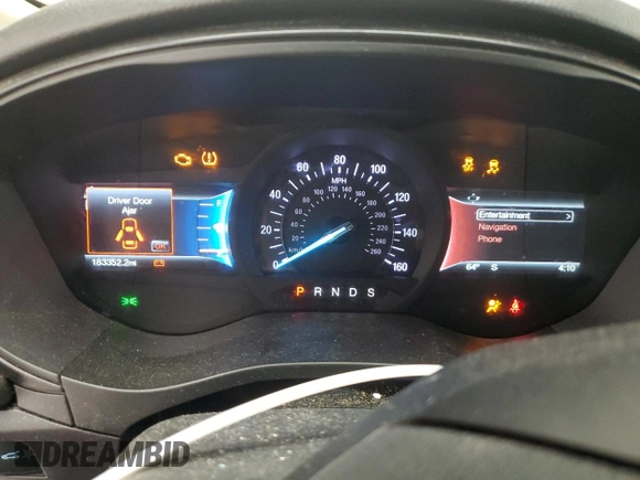 2018 Ford Fusion SE with VIN 3FA6P0HD0JR251640, listed as a Copart auction lot 52730585 with 183,356 mi miles and Clean Title. Bid and sale history available at carsss.com. Image 9.