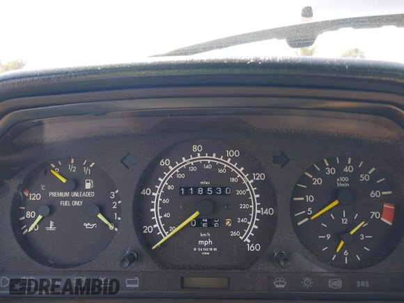 1994 Mercedes-Benz E 320 with VIN WDBEA66E7RC004579, listed as a IAAI auction lot 42170487 with 118,530 mi miles and . Bid and sale history available at DreamBid. Image 15.