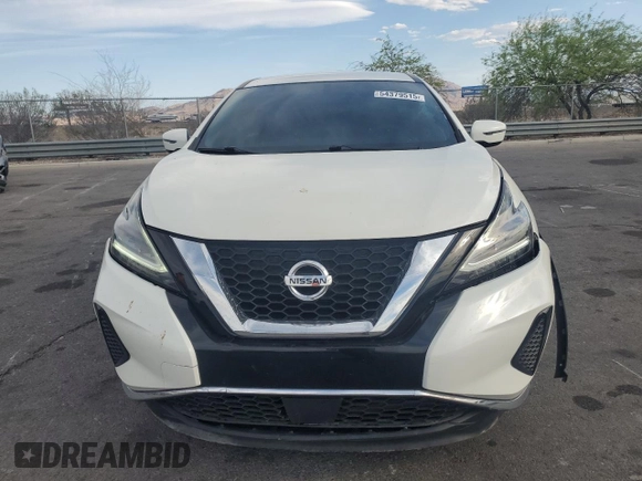 2020 Nissan Murano S with VIN 5N1AZ2AJ2LN113772, listed as a Copart auction lot 54379515 with 27,358 mi miles and Salvage title. Bid and sale history available at DreamBid. Image 5.