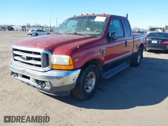 2001 Ford Super Duty F-250 XL with VIN 1FTNX20LX1EB05530, listed as a IAAI auction lot 41759178 with 249,349 mi miles. Bid and sale history available at carsss.com. Image 2.