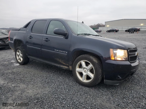 2008 Chevrolet Avalanche LS with VIN 3GNFK12328G138283, listed as a Copart auction lot 83543594 with 126,863 mi miles and Salvage Title. Bid and sale history available at carsss.com. Image 4.