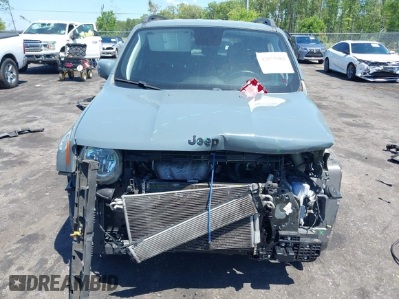 2018 Jeep Renegade Altitude with VIN ZACCJABB6JPH99941, listed as a IAAI auction lot 42075982 with 76,104 mi miles and . Bid and sale history available at DreamBid. Image 12.