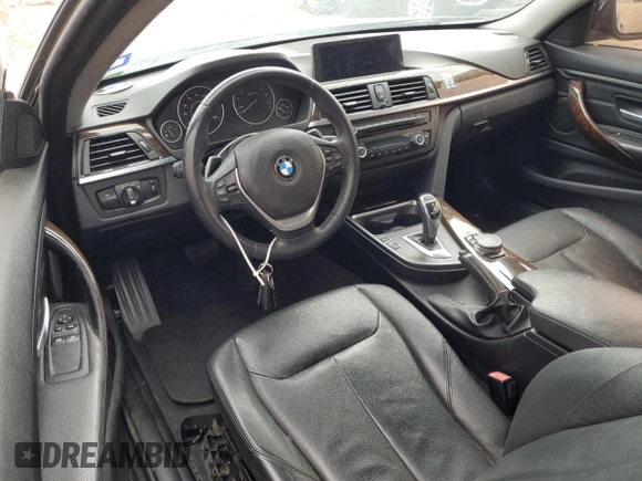 2015 BMW 4 Series 428i xDrive with VIN WBA3N9C50FK247264, listed as a Copart auction lot 54709725 with 75,218 mi miles and Salvage title. Bid and sale history available at DreamBid. Image 8.