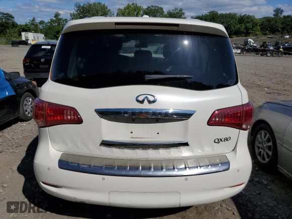 2016 Infiniti QX80 with VIN JN8AZ2NC5G9402910, listed as a Copart auction lot 67541834 with 174,471 mi miles and Salvage Title. Bid and sale history available at carsss.com. Image 6.