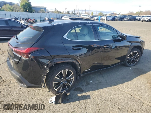 2020 Lexus UX 250h z VIN JTHP9JBH4L2025441, wystawiony jako Copart lot #48759045 z przebiegiem 42 348 mil mil oraz Szkoda całkowita • Salvage title. Historia ofert i sprzedaży dostępna na DreamBid. Obrazek 3.