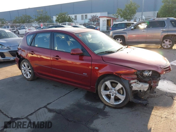 2006 Mazda 3 S Sport with VIN JM1BK144961543839, listed as a IAAI auction lot 41139689 with 258,409 mi miles and . Bid and sale history available at DreamBid. Image 1.