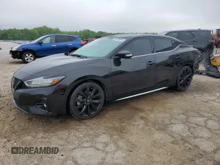 2023 Nissan Maxima SR with VIN 1N4AA6EV8PC505162, listed as a Copart auction lot 54020855 with 11,872 mi miles and Salvage title. Bid and sale history available at DreamBid. Image 1.