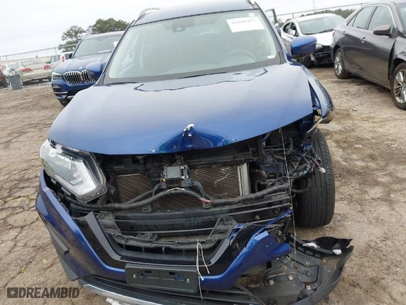 2019 Nissan Rogue SV with VIN KNMAT2MV0KP535112, listed as a IAAI auction lot 41186251 with 64288 miles. Bid and sale history available at carsss.com. Image 12.