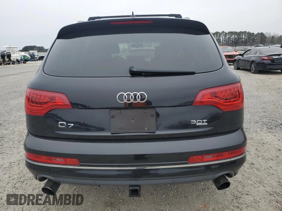 2015 Audi Q7 3.0T Premium with VIN WA1CGAFE7FD002373, listed as a Copart auction lot 88087525 with 79,714 mi miles and Salvage Title. Bid and sale history available at carsss.com. Image 6.