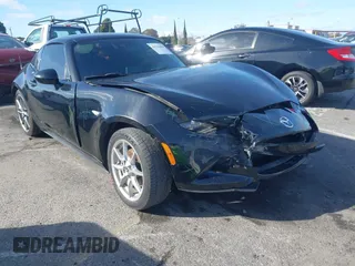 2023 Mazda MX-5 Miata RF Grand Touring with VIN JM1NDAM75P0550523, listed as a IAAI auction lot 41515059 with 6,162 mi miles. Bid and sale history available at carsss.com. Image 1.