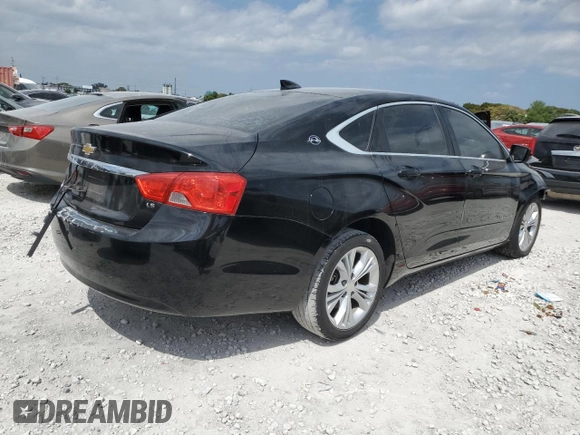 2015 Chevrolet Impala LS with VIN 2G11Z5SL8F9142604, listed as a Copart auction lot 48632145 with 125,833 mi miles and Clean Title. Bid and sale history available at DreamBid. Image 3.