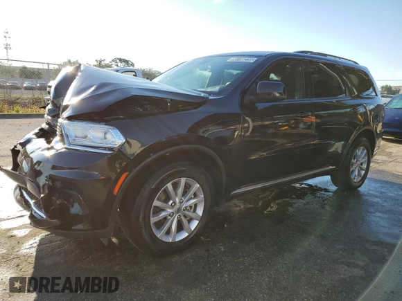 2024 Dodge Durango SXT с VIN 1C4RDJAG4RC115001, выставлен на аукционе Copart как лот 50736235 с пробегом 22 332 миль миль и Чистый • Clean title. История ставок и продаж доступна на DreamBid. Изображение 1.