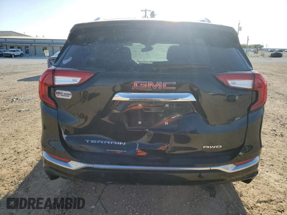 2022 GMC Terrain Denali with VIN 3GKALXEV9NL246326, listed as a Copart auction lot 52284835 with 15,626 mi miles and Clean title. Bid and sale history available at DreamBid. Image 6.