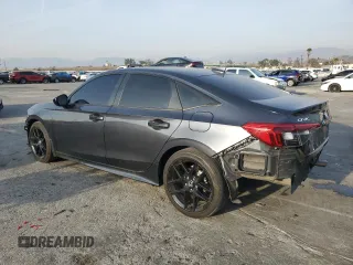 2024 Honda Civic Sport with VIN 2HGFE2F53RH544299, listed as a Copart auction lot 43572105 with 78,806 mi miles and Salvage Title. Bid and sale history available at DreamBid. Image 2.