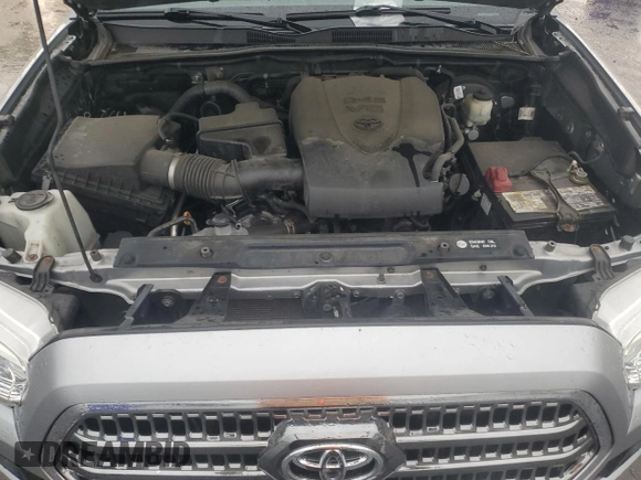 2017 Toyota Tacoma SR5 with VIN 3TMCZ5ANXHM100528, listed as a Copart auction lot 53784595 with 108,157 mi miles and Salvage Title. Bid and sale history available at carsss.com. Image 11.