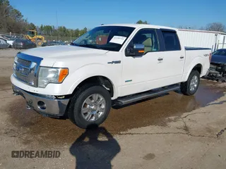 2011 Ford F-150 XLT with VIN 1FTFW1ET3BFB95576, listed as a IAAI auction lot 41440724 with 332,822 mi miles. Bid and sale history available at carsss.com. Image 2.