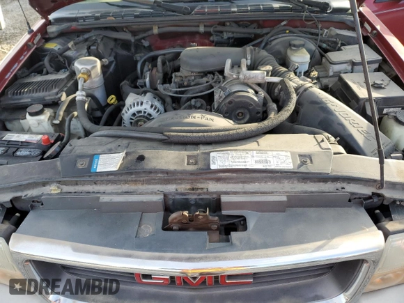 1998 GMC Jimmy SLE with VIN 1GKDT13W7W2527579, listed as a Copart auction lot 80160534 with 0 mi miles and Clean Title. Bid and sale history available at carsss.com. Image 12.